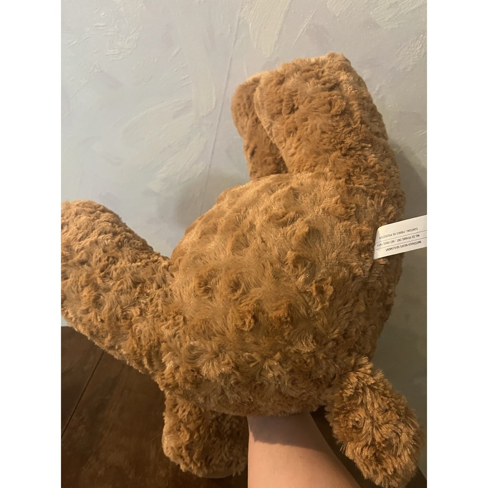 Toys R Us 2013 Large Plush Floppy Brown Two Toned Puppy Dog Stuffed Animal Toy - Picture 3 of 4